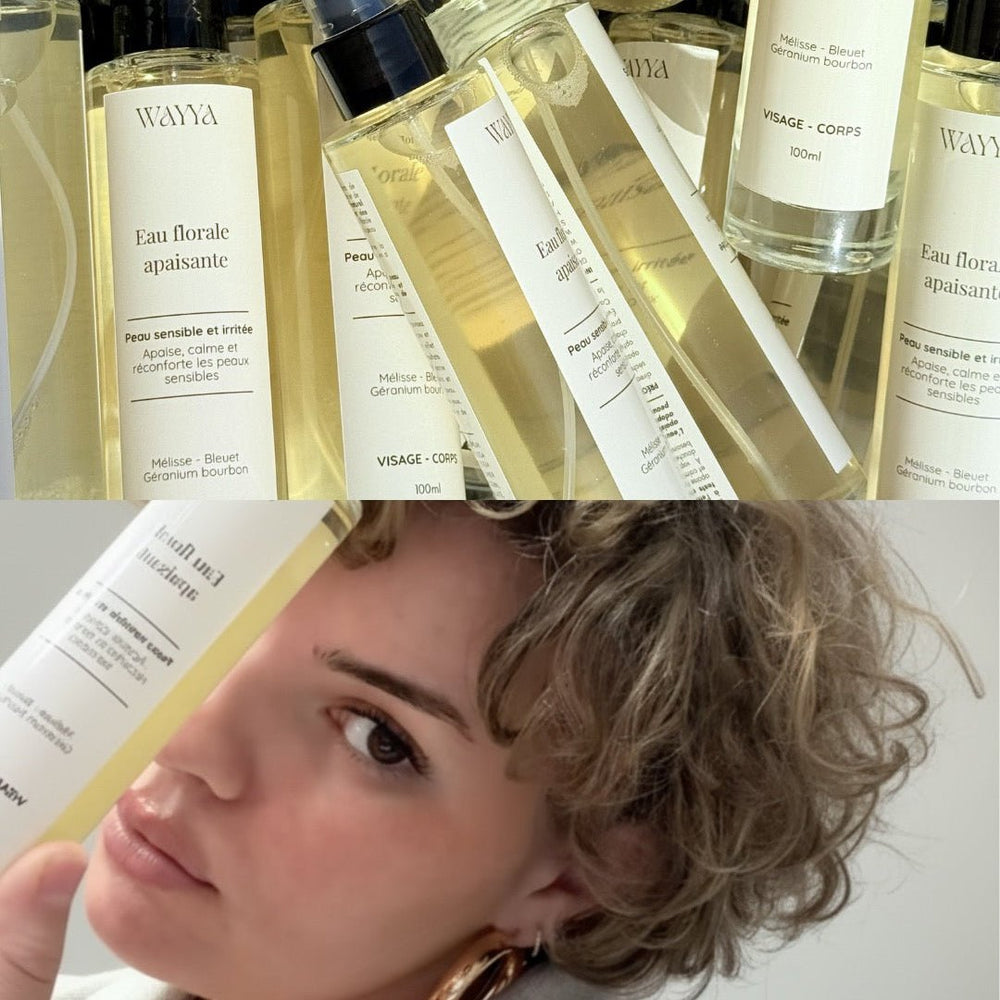 Eau florale apaisante｜Peaux sensibles & réactives