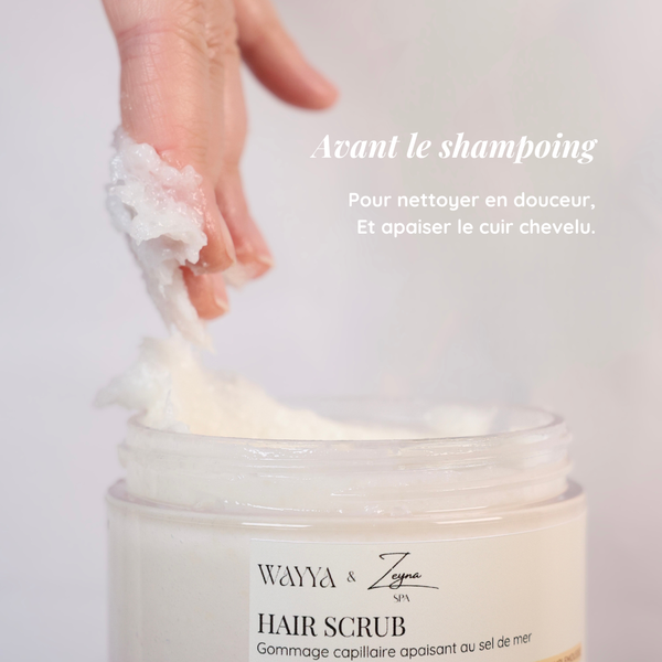 Gommage capillaire apaisant｜Cuir chevelu sensible