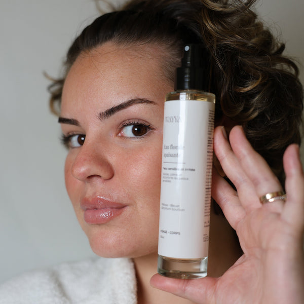 Eau florale apaisante｜Peaux sensibles & réactives