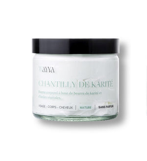 Chantilly de karité Nature｜Peaux sensibles