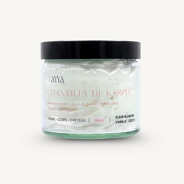 Chantilly de karité ｜Baume naturel pour peaux sensibles
