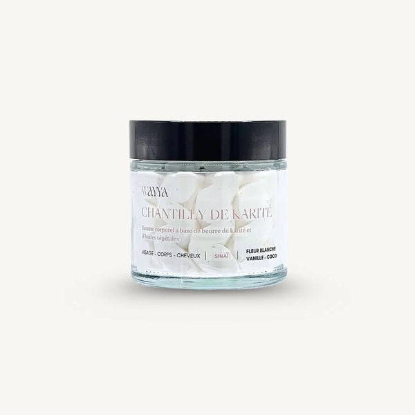 Chantilly de karité ｜Baume naturel pour peaux sensibles